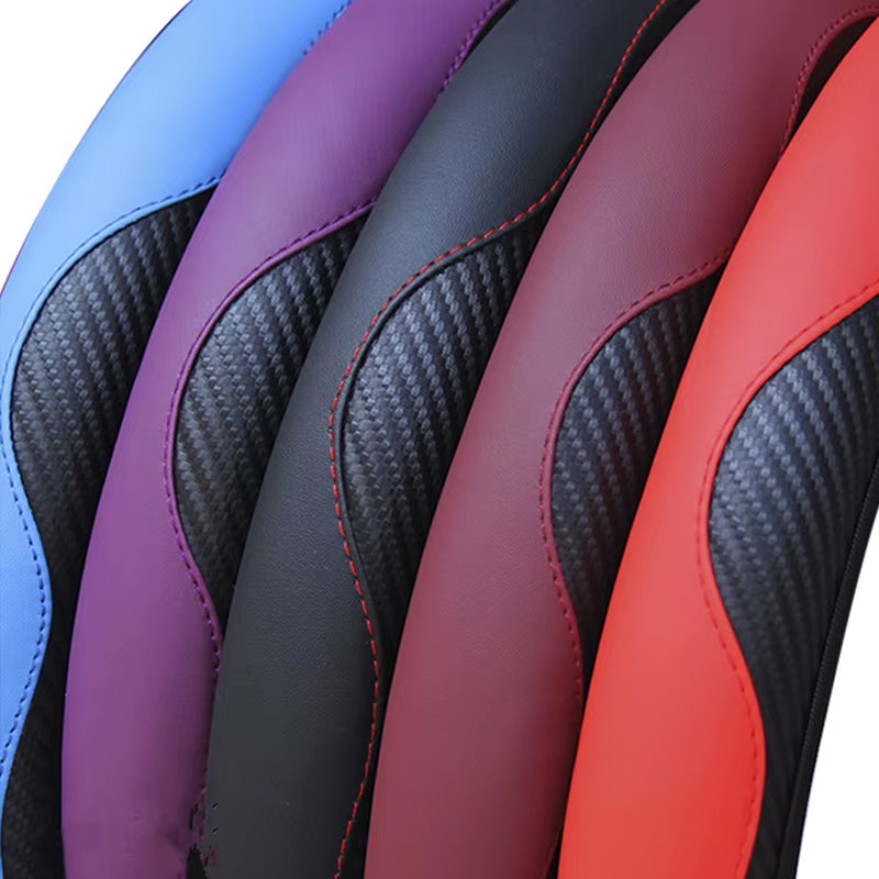 Couvre-volant carbone premium antidérapant