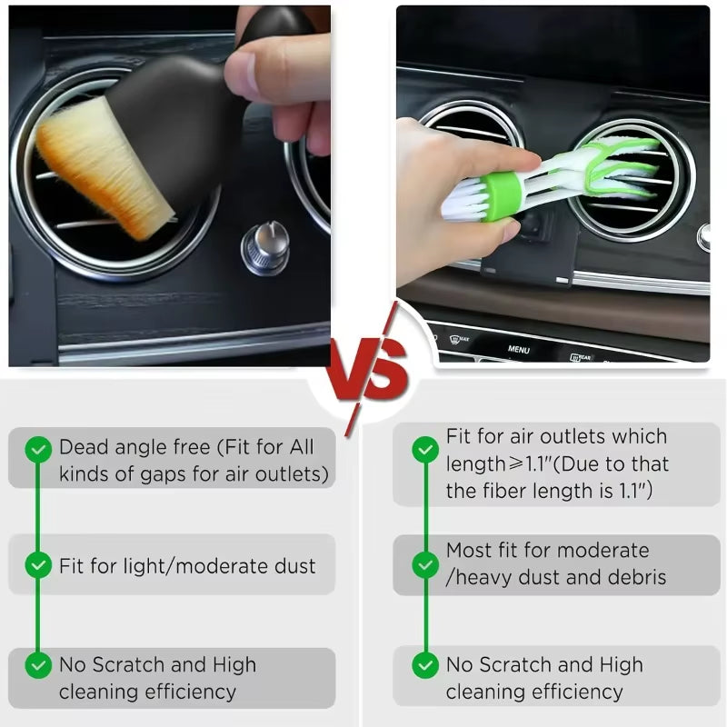 Kit brosses detailing voiture (6 pièces)