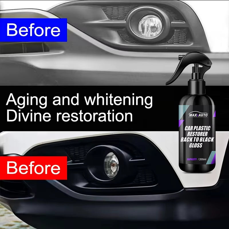Rénovateur plastique et cuir longue durée
