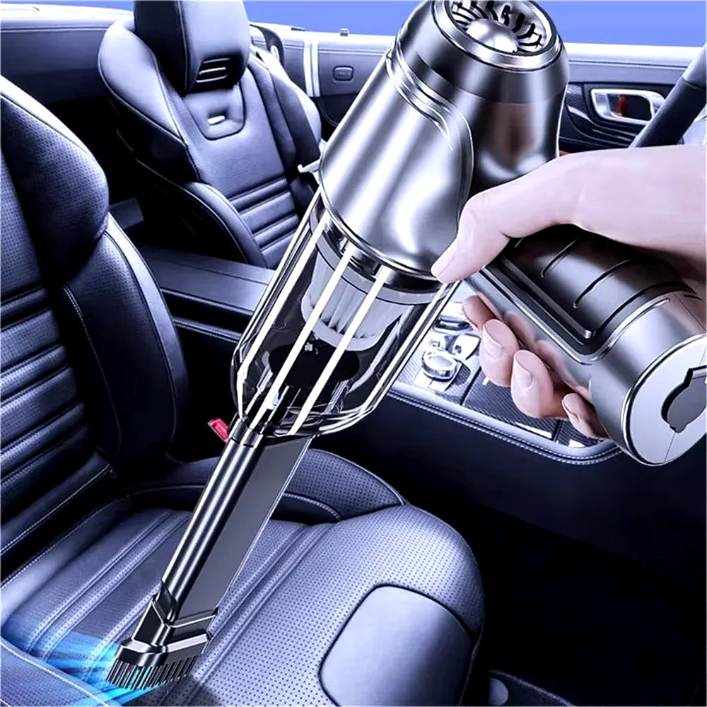 Aspirateur voiture sans fil puissant (sec & humide)