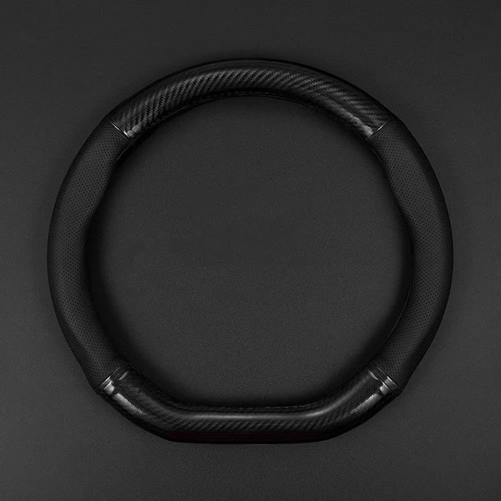 Couvre-volant carbone design premium