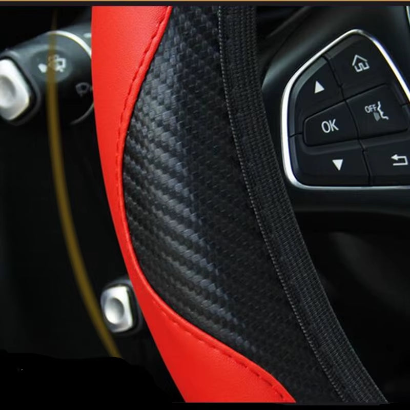 Couvre-volant carbone premium antidérapant