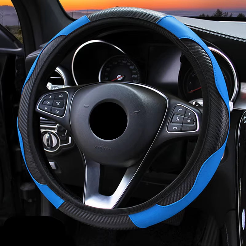 Couvre-volant carbone premium antidérapant