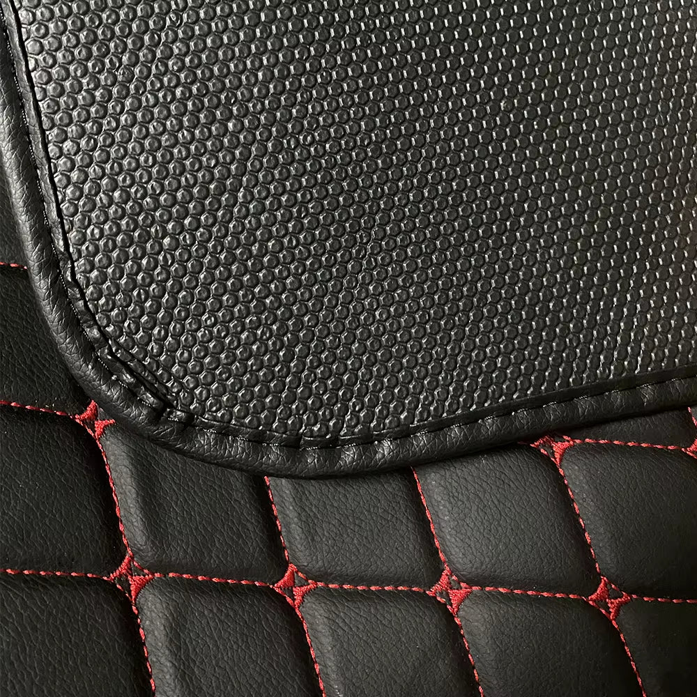 Tapis de Sol Voiture Luxe 4 Pièces en Cuir PU – Antidérapants, Résistants et Universels (LHD)