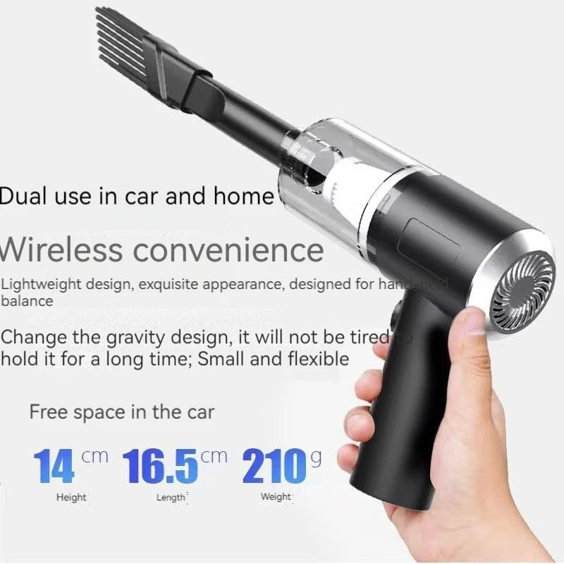 Aspirateur voiture sans fil 210000Pa puissant