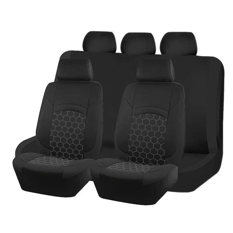 Housses de siège voiture – Respirantes, durables et confortables – Tissu doux– Utilisation toutes saisons