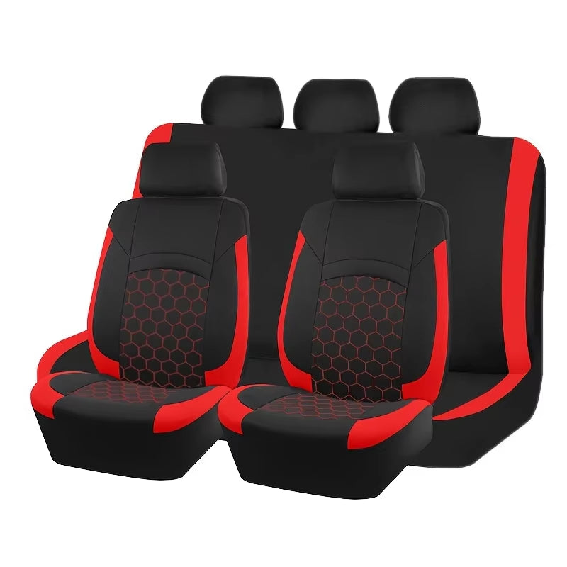 Housses de siège voiture – Respirantes, durables et confortables – Tissu doux– Utilisation toutes saisons