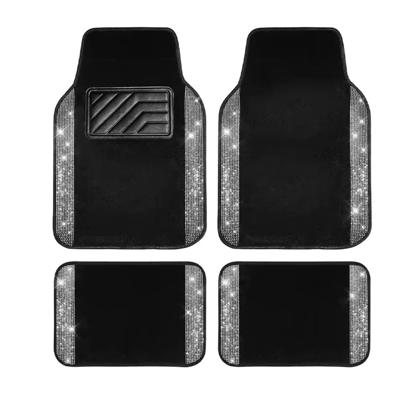 Tapis de sol universels PVC – Antidérapants, toutes saisons, motif diamant